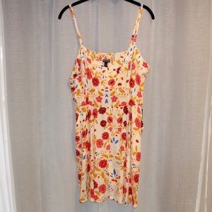 NWT Express Spaghetti strap floral dress